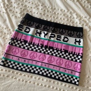 Printed Knit Skirt- NWT✨